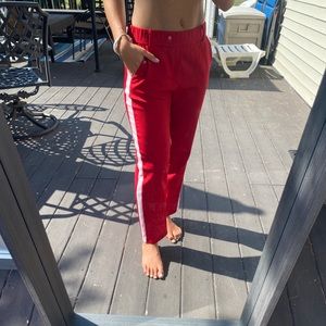 Red pants